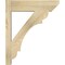 Ekena Millwork Olympic Slat Rough Sawn Outlooker, Douglas Fir, 6"W x 20"D x 24"H OUT06X20X24OLY06RDF - alternate 4